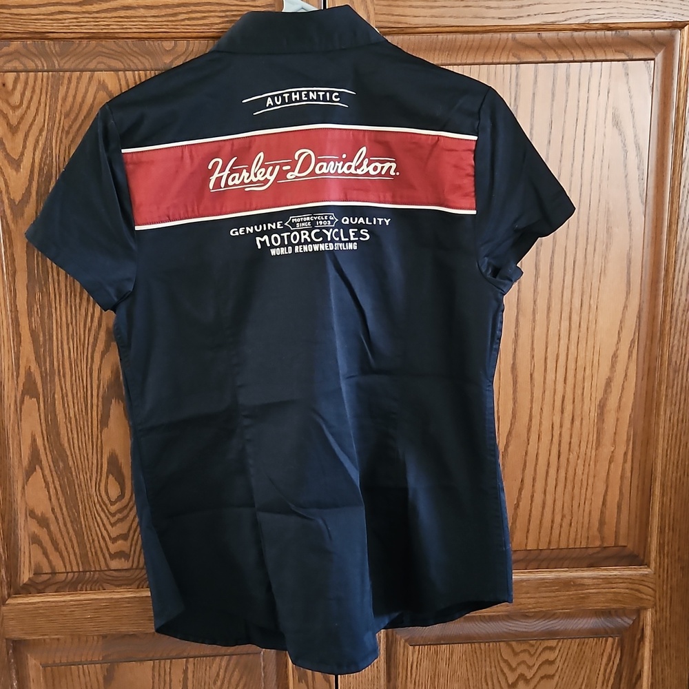 NWT Harley Davidson Short Sleeve Shirt - Picture 2 of 5